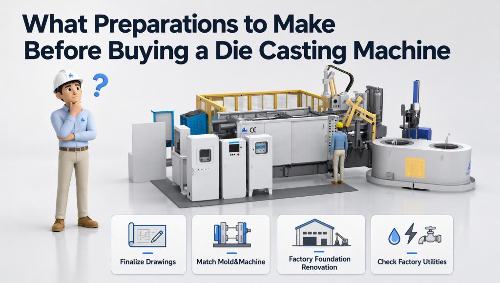 preparation before buying a die casting machine