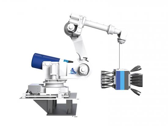 Kundenspezifischer Direktverkauf des Herstellers Longhua 50KG Druckguss-Spezialteile-Spray-integrierter Roboter
