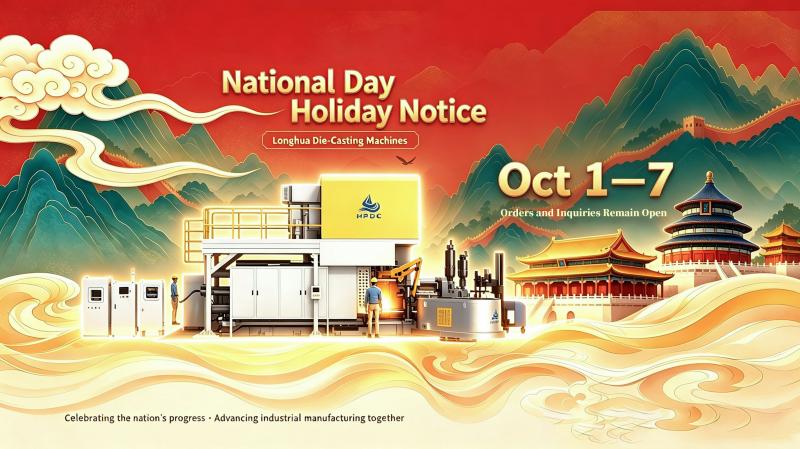 Bekanntmachung zum Nationalfeiertag 2026 | Longhua Die Casting Machine